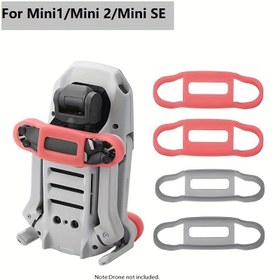Resim DJI Mini 1/2/SE Pervane Tutucu Kayışı - Kırmızı & Gri, Pilsiz Elektronik Aksesuar 