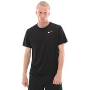 Resim Nike M Nk Df Uv Mıler Ss Erkek T-Shirt Siyah 