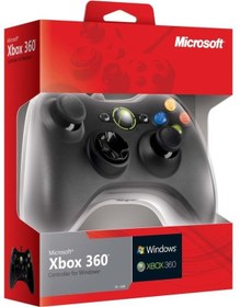 Resim Microsoft Xbox 360 PC Kablolu Gamepad Oyun Kolu 