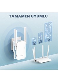 Resim Cudy RE1800 AX1800 Wi-Fi 6 Mesh Dual Band Menzil Artırıcı Repeater 