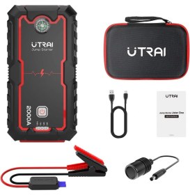 Resim Ütraı Utraı Jstar One 22000MAH 2000A Jump Starter Taşınabilir Akü Takviye Cihazı ( Çanta + Pusula + Powerbank + LED Lamba) 