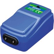 Resim Sobo Çift Çıkışlı Hava Motoru Ayarlı 7W 2X4,5 Lt/Min 