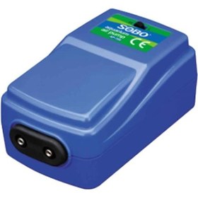 Resim Sobo Çift Çıkışlı Hava Motoru Ayarlı 7W 2X4,5 Lt/Min 