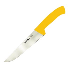 Resim Sinerji Silver No 5 Plastik Saplı Kasap Bıçağı, 25 cm, Sarı 