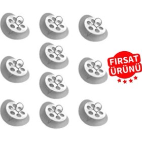 Resim Nistabolje 10 Adet Çaydanlık İçi Çay Süzgeci Demlik Süzgeç 