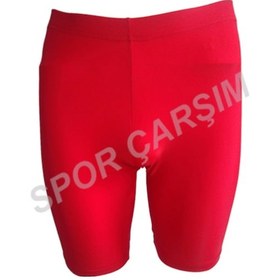 Resim Evox Likralı Pilates Taytı,Yoga Taytı,Fitness Taytı Kırmızı 