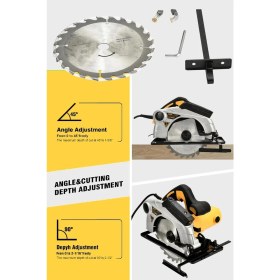 Resim Assur 1400W Elektrikli Sunta Kesme 185 Mm Daire Testere 