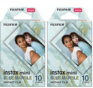 Resim Instax Mini Blue Marble 10x2 Film Seti Renkli 