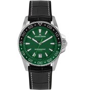 Resim Jacques Lemans 1-2205c Lıverpool Dıver Erkek Kol Saati Gümüş - Yeşil 