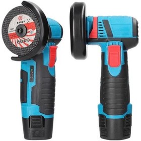 Resim Ganzhoushop Taşlama Şarj Mini Fırçalanmış Edilebilir Ambition Açılı 12v Akülü Avuç Taşlama Makinesi Wa 