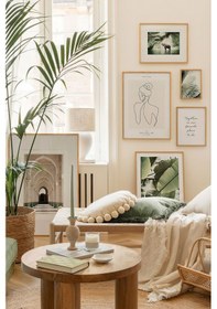 Resim Artavessa 6 Parça Ahşap Çerçeve Görünümlü Mdf Tablo Seti - CRCVSZARTEVESSASTKO96 