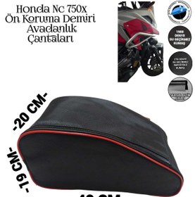 Resim SEVBAGS Motosiklet Honda NC 750 X Koruma Demiri Çantaları 
