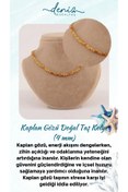 Resim Deniz Doğal Taş Sertifikalı Kaplan Gözü ( Taşlar) Doğaltaş Kolye 4 Mm, M414 
