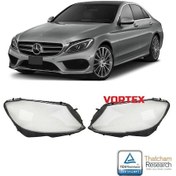 Resim W205 2014- Ön Far Camı Sol Oem No: 2059067303-cam 