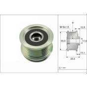 Resim VALEO 588032 ALTERNATÖR KASNAĞI GOLF V VI JETTA IV PASSAT TIGUAN 