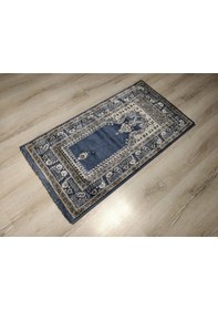 Resim 4 Adet Saray Halı Sihir Namazlık Seccade Nm012 Mavi 60X115Cm 