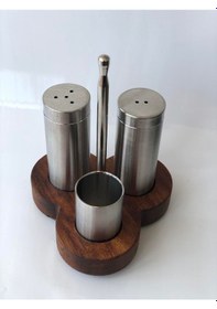 Resim Tuzluk Seti Papatya 304 Kalite Paslanmaz Çelik Çelik 