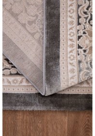 Resim Lynosse Koyu Gri Halı Yumuşak Oturma Odası Salon Çocuk Odası Mutf Koyu Gri 