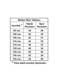 Resim Süzer Deri Siyah Suni Deri Dikişli Model 4 Cm.lik Klasik Kemer - 7400-düz Siyah 