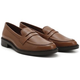 Resim Gönderi R Taba Antik Hakiki Deri Loafer Ayakkabı Taba Antik 