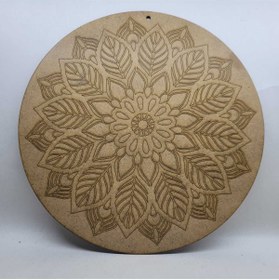 Resim DESTİNA Destina Ahşap Yıldız Çiçeği Boyama Seti 24cmx24cm 