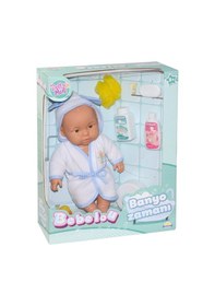 Resim 030031 Sunman Bebelou Banyo Zamanı Bebek Seti 35 CM / + 3 Yaş 