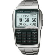 Resim Casio Erkek Kol Saati – Alarm, Kronometre, Takvim, Işıklı Ekran, Çelik Kordon, 5 ATM Su Geçirmez, Databank Özellikli 