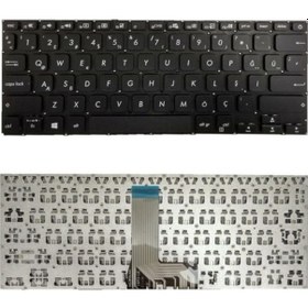 Resim Asus X415ea-ek977, X415ea-ek977w Uyumlu Klavye Tuş Takımı Tuş Seti Siyah Türkçe 