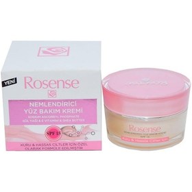 Resim Rosense Kuru ve Hassas Ciltler Nemlendirici Yüz Bakım Kremi 50 ML 