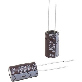 Resim 100 Mf 100 V Kondansatör 