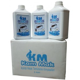 Resim Kombi Petek Tesisat Temizleme Kimyasalı 1 Koli 9 Adet 