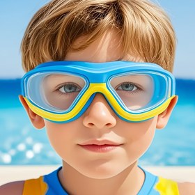 Resim Anti-Buğulu Teknoloji ve Ayarlanabilir Kayışlı Çocuk Yüzme Gözlükleri - Rahat Ergonomik Tasarım, Parlaklık Önleyici Lens ile Net Sualtı Görüşü - Yüzme Dersleri, Plaj, Su Sporları için - Mavi, Mor, Pembe, Turkuaz - Çocuklar İçin İdeal Doğum Günü veya Su Festivali Hediyesi, Çocuk Yüzme Aksesuarları, Canlı Renkli Çocuk Ekipmanları, Ergonomik Çocuk Gözlükleri 