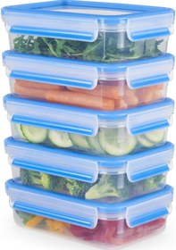 Resim Tefal MasterSeal Fresh Gurme 5'li Saklama Kabı Seti - 0.85 L 