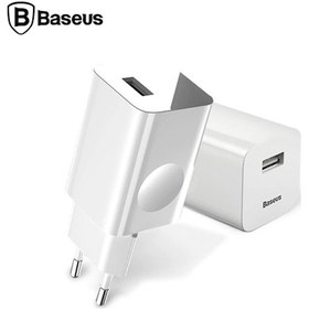 Resim Baseus Ccall-Bx02 20W Hızlı Şarj Aleti Şarj Başlık Adeptör (535000535)-Beyaz 