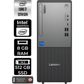 Resim Lenovo Thinkcentre Neo 50T Gen 5 Intel Core I7 13700 8gb 512GB SSD Freedos Masaüstü Bilgisayar & Per4 USB Bellek 12UB000LTRP302 