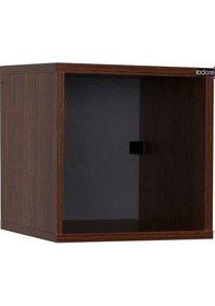 Resim Adoremobilya Dekoratif Kare Duvar Rafı - Ispanyol Ceviz 