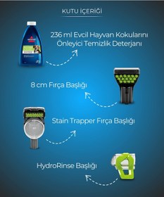 Resim Bissell SpotClean Pet Plus Evcil Hayvanlı Evlere Özel Halı Koltuk Yıkama ve Leke Çıkarma Makinesi 