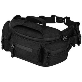 Resim Erkekler İçin Sırt Çantası, Su Geçirmez, Ayarlanabilir, Spor, Yürüyüş, Kamp, Bisiklet, Outdoor Etkinlikler İçin Siyah Siyah Siyah 