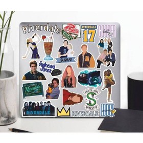 Resim Riverdale Sticker Seti Laptop Ajanda Pc Tablet Telefon Defter Etiket Bullet Journal Diğer 