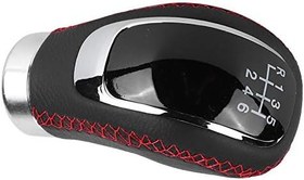 Resim Haofy Evrensel Araba Vites Topuzu Çubuk Kafası R Tipi Vites Kolu, Konforlu Masa Hissi, Çoğu MT AT Otomobiline Uygun, 3 Kauçuk Adaptörle Birlikte Gelir, Araba Için Evrensel Araba Vites 