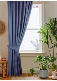 Resim Açık İndigo Ada Fon Perde Sık Pile 1'e 3 Pile-açık Indigo Açık Indigo 