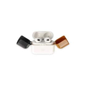 Resim AyrStore Airpods 3 (3.nesil) Basmalı Kılıf - Beyaz-Siyah-Kahverengi 
