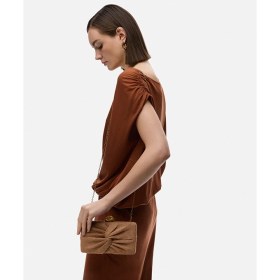Resim İpekyol Düğüm Efektli Uzun Zincir Askılı Clutch IS1260121002023 