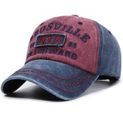 Resim Vintage NYS Nakışlı Beyzbol Kapağı - Hafif, Yıkanmış ve Yıpranmış Görünüm, Polyester, Açık Hava Sporları ve Günlük Giyim için İdeal, Açık Hava Sporları Kapağı|Vintage Beyzbol Kapağı|Dayanıklı 