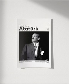 Resim Çerçevesiz Poster Bağımsızlığa Adanmış Bir Ömür 