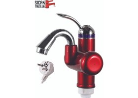 Resim Özbience Elektrikli Ani Su Isıtıcı, Termal Şofben, Musluk Monteli, Lavabo Için 