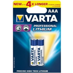 Resim Varta 6103301402 Professional Lityum AAA İnce Pil 2'li 