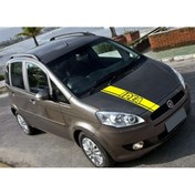 Resim Lasirius Fiat Idea Ön Kaput Şerit Sticker Etiket Modeli 