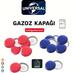Resim dogant özdoğanlar avm Üniversal Soda Gazoz Kapağı Şişe Konserve Için Kapak 200 Adet 