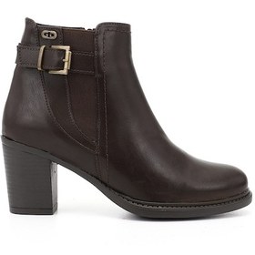 Resim Gönderi R Kadın Kahve Antik Fermuarlı Kalın Topuklu Tokalı Bot Gkzb13420480 Kahve 